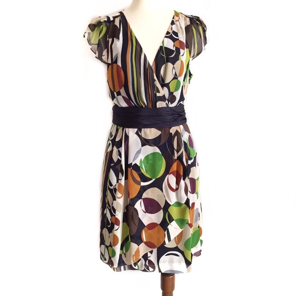 Anthropologie {Moulinette Soeurs} Pins and Polkas Dress